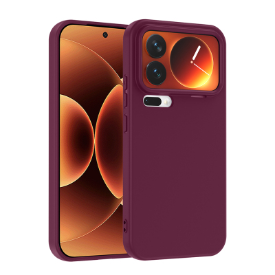 Xiaomi 17 Pro Max Kılıf Zore Mara Lansman Kapak Koyu Mor