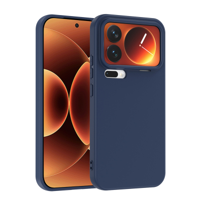 Xiaomi 17 Pro Max Kılıf Zore Mara Lansman Kapak Lacivert