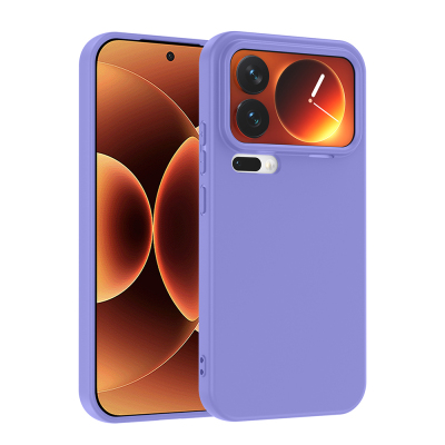 Xiaomi 17 Pro Max Kılıf Zore Mara Lansman Kapak Lila