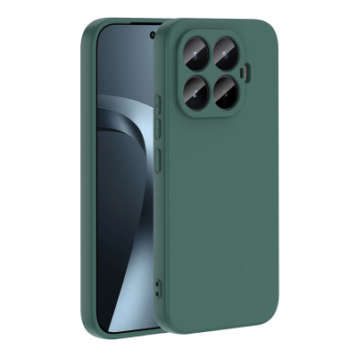 Xiaomi 17T Case Zore Mara Launch Cover Dark Green