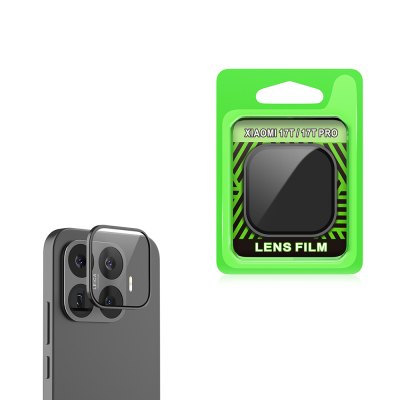 Xiaomi 17T Pro Zore CL-07 Camera Lens Protector Black