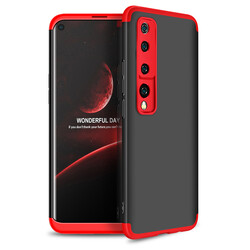 Xiaomi Mi 10 Case Zore Ays Cover Black-Red