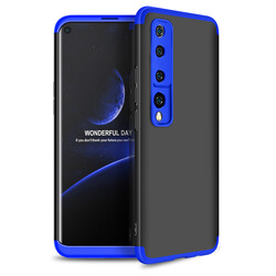 Xiaomi Mi 10 Case Zore Ays Cover Black-Blue