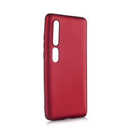 Xiaomi Mi 10 Case Zore Premier Silicon Cover Plum