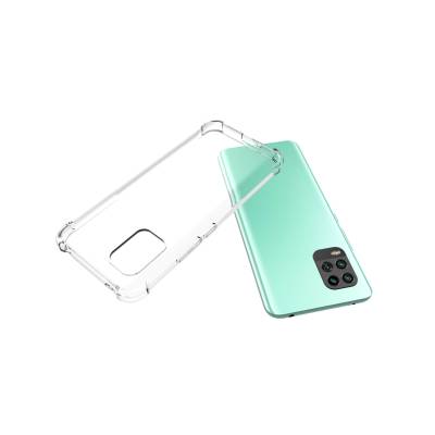 Xiaomi Mi 10 Lite Kılıf Zore Nitro Anti Shock Silikon Renksiz