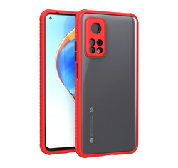 Xiaomi Mi 10T 5G Case ​​Zore Kaff Cover Red
