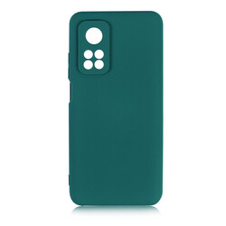 Xiaomi Mi 10T 5G Case Zore Mara Lansman Cover Dark Green