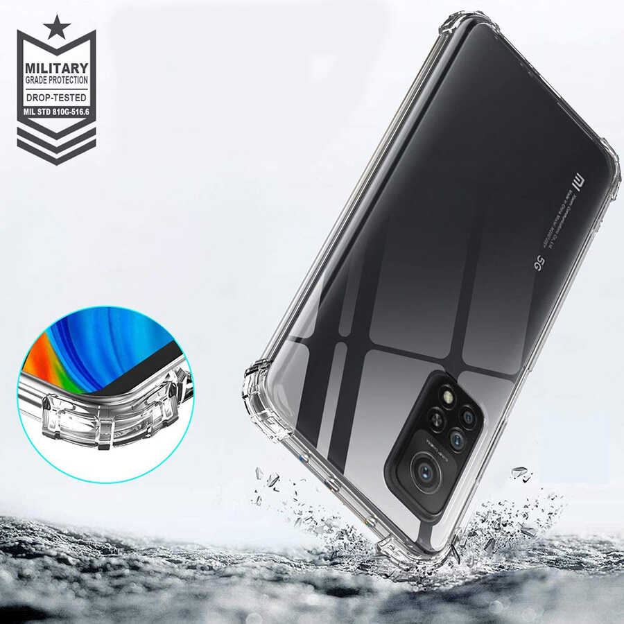 Xiaomi Mi 10T 5G Case Zore Nitro Anti Shock Silicon - 5