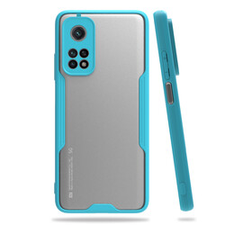 Xiaomi Mi 10T 5G Case Zore Parfe Cover Blue