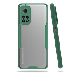 Xiaomi Mi 10T 5G Case Zore Parfe Cover Dark Green