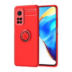 Xiaomi Mi 10T 5G Case Zore Ravel Silicon Cover Red