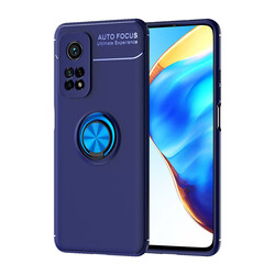 Xiaomi Mi 10T 5G Case Zore Ravel Silicon Cover Blue
