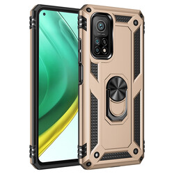 Xiaomi Mi 10T 5G Case Zore Vega Cover Gold