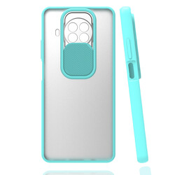 Xiaomi Mi 10T Lite 5G Case Zore Lensi Cover Turquoise