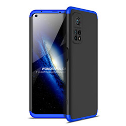 Xiaomi Mi 10T Pro 5G Case Zore Ays Cover Black-Blue