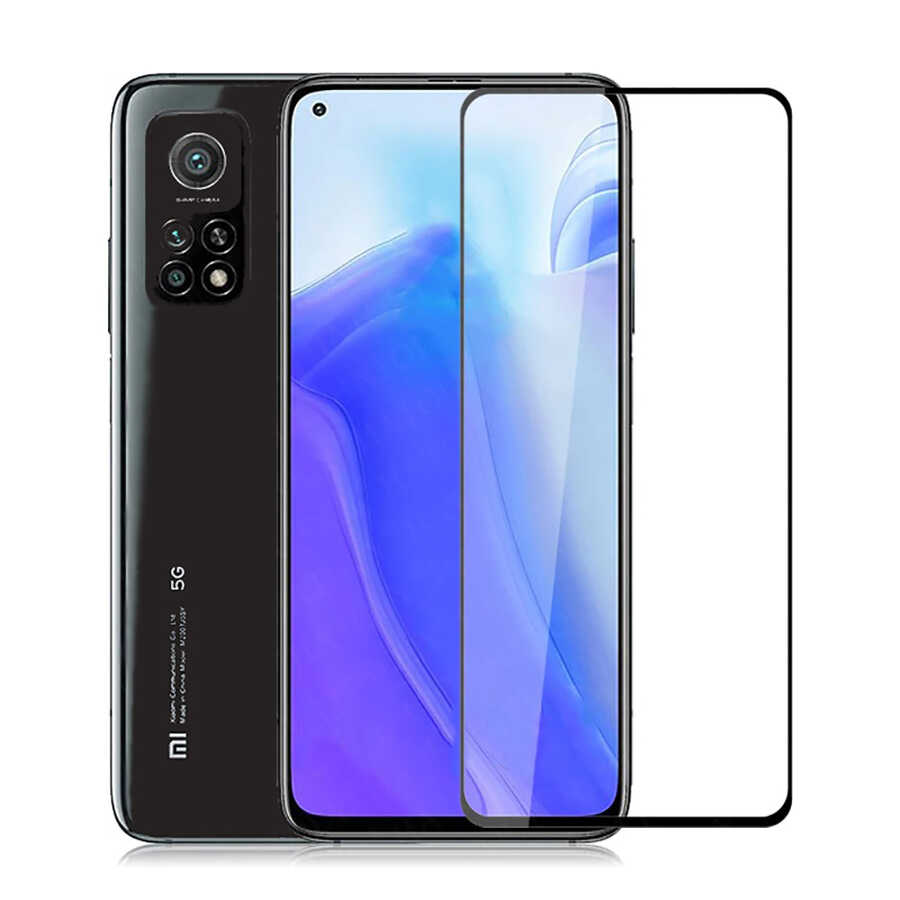 Xiaomi Mi 10T Pro 5G Zore Kenarları Kırılmaya Dayanıklı Cam Ekran Koruyucu - 9