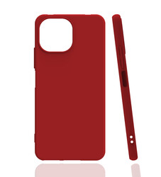 Xiaomi Mi 11 Lite Case Zore Biye Silicon Red