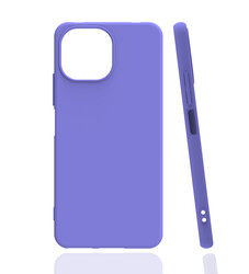 Xiaomi Mi 11 Lite Case Zore Biye Silicon Purple