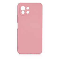 Xiaomi Mi 11 Lite Case Zore Mara Lansman Cover Light Pink