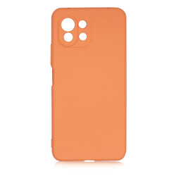 Xiaomi Mi 11 Lite Case Zore Mara Lansman Cover Orange