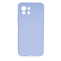 Xiaomi Mi 11 Lite Case Zore Mara Lansman Cover Lila