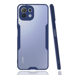 Xiaomi Mi 11 Lite Case Zore Parfe Cover Navy blue