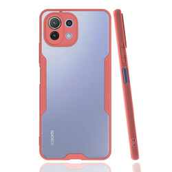 Xiaomi Mi 11 Lite Case Zore Parfe Cover Pink