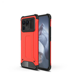 Xiaomi Mi 11 Ultra Case Zore Crash Silicon Cover Red