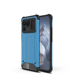 Xiaomi Mi 11 Ultra Case Zore Crash Silicon Cover Blue