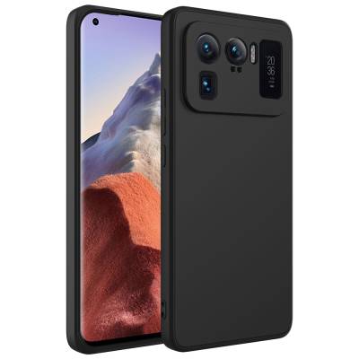 Xiaomi Mi 11 Ultra Case Zore Mara Lansman Cover Black