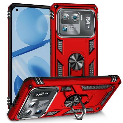 Xiaomi Mi 11 Ultra Case Zore Vega Cover Red