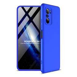Xiaomi Mi 11İ Case Zore Ays Cover Blue