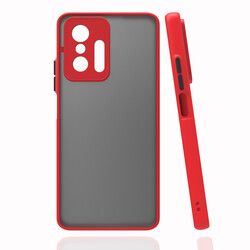 Xiaomi Mi 11T 5G Case Zore Hux Cover Red