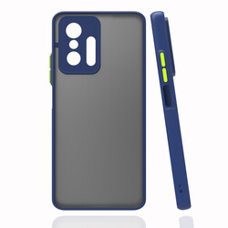 Xiaomi Mi 11T 5G Case Zore Hux Cover Navy blue