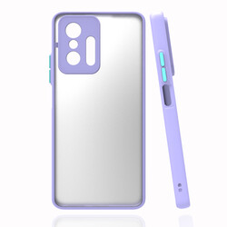 Xiaomi Mi 11T 5G Case Zore Hux Cover Lila