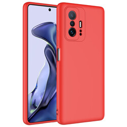 Xiaomi Mi 11T 5G Case Zore Mara Lansman Cover Red