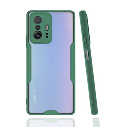 Xiaomi Mi 11T 5G Case Zore Parfe Cover Dark Green