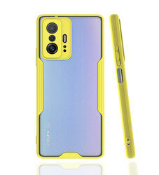 Xiaomi Mi 11T 5G Case Zore Parfe Cover Yellow