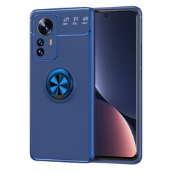 Xiaomi Mi 12 Case Zore Ravel Silicon Cover Blue