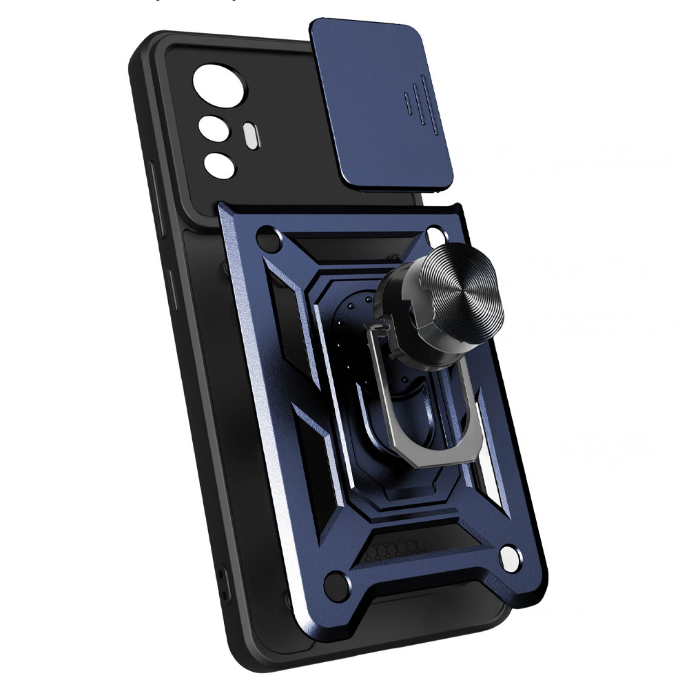 Xiaomi Mi 12 Lite Case Magnetic Stand Camera Protection Zore Surgulu Vega Cover - 5