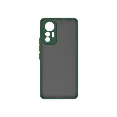 Xiaomi Mi 12 Lite Case Zore Hux Cover Dark Green