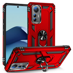Xiaomi Mi 12 Lite Case Zore Vega Cover Red