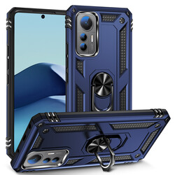 Xiaomi Mi 12 Lite Case Zore Vega Cover Blue
