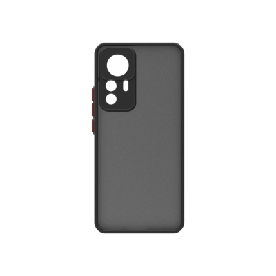 Xiaomi Mi 12T Case Zore Hux Cover Black