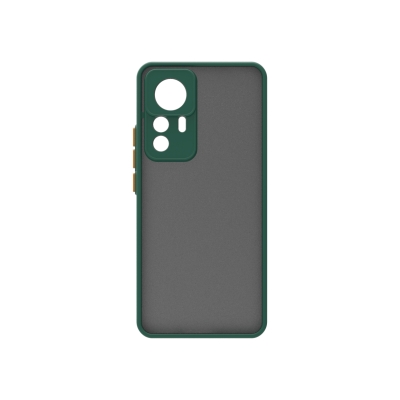 Xiaomi Mi 12T Case Zore Hux Cover Dark Green