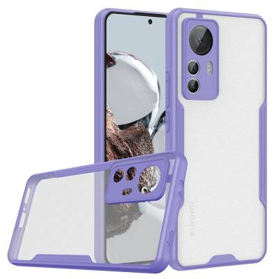 Xiaomi Mi 12T Case Zore Parfe Cover Purple