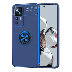 Xiaomi Mi 12T Case Zore Ravel Silicon Cover Blue