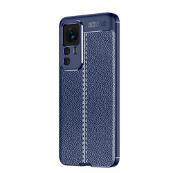 Xiaomi Mi 12T Pro Case Zore Niss Silikon Cover Navy blue