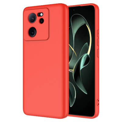 Xiaomi Mi 13T Case Zore Mara Launch Cover Red