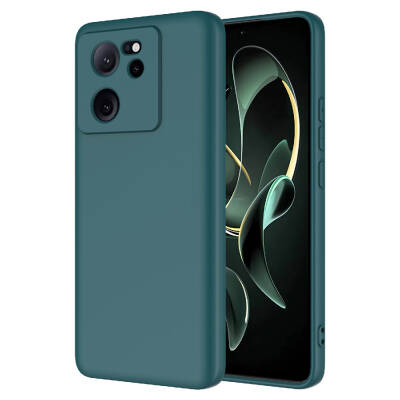 Xiaomi Mi 13T Case Zore Mara Launch Cover Dark Green